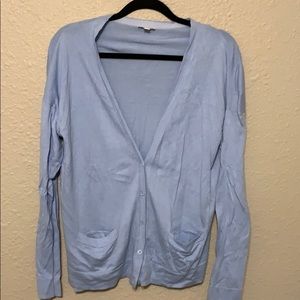 Gap blue cardigan